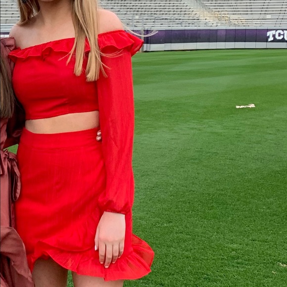 Revolve 2 Piece Dress - XS - Picture 3 of 3